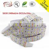 DC 12V ww Cw5m/lot Led Tape Light SMD 5630 LED Strip Super Bright 120led/m