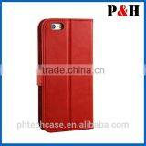 OEM Blank Leather Phone Cases/Sublimation Leather Flip Cover for Iphone 5/5S thumbnail-3