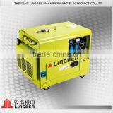 5KW Three Phase Silent Diesel Generator Set