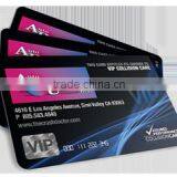 Wholesale card in plastic printing crafts/special discount voucher card
