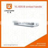 Long Oval Stainless Steel Embed Handle Door Pull Kitchen Handle