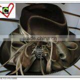 The 405 New Pucker Satin Hat for Wedding thumbnail-1