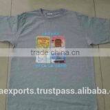 MEN 150 GSM CLASSIC GREY MELANGE COLOUR T-SHIRTS thumbnail-1