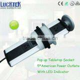 UL Approved Tablet Vertical Pop up Socket thumbnail-1