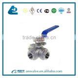 Three Way Galvanized Ball Valve thumbnail-5