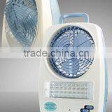 Factory Price HK-669 Rechargeable Emergency Fan With Light thumbnail-1