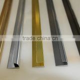 top quality in available styles China flexible aluminum alloy tile trim