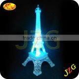 Wholesale colorful fashion travel France souvenir plastic mini eiffel tower for home decoration