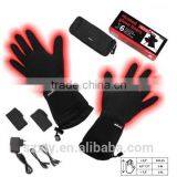 XTY Adjustable Men's Motorcycle Gloves for Winter Fleece Blocks Wind Waterproof Anti-slip with Zipper Sport/Driving/Ski/Bike