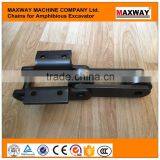 High Quality Durable Swamp Buggy Excavator Steel Chains and Track Shoes , Floating Excavator Chains , MAXWAY Machine Company thumbnail-2