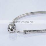 Wholesale 925 Sterling Silver European Charm DIY Bracelet BR008 thumbnail-3