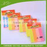 Customized Reminder Function 4pcs Colored Fancy Sticky Notes thumbnail-4