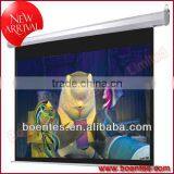 150 Inch Motorized Projector Wall Mounted Screen With Remote Control (4:3) thumbnail-1