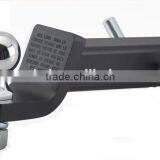 Black Trailer Hitch Ball Mount With 2 Inch Ball and Pin thumbnail-1