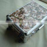Luggage vanity case,hard case trolley,PVC hard shell luggage