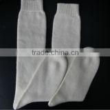 high quality pure cashmere knitted socks stocking