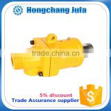 China supplier double way high speed brass swivel ball joint