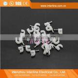 High Quality Plastic Nail Electric Wire Cable Clips thumbnail-5