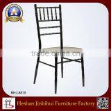 BH-L8815 Factory Price White and Gold Clear Resin Napoleon Wedding Chair thumbnail-6