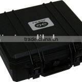 Tactical waterproof case with molded foam inside