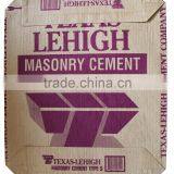 25KG 50KG Kraft Paper Yarn Pasted Valve Cement Sack, Cement Sack With Valve thumbnail-2