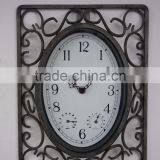 3 IN 1 Clock Thermometer And Hygrometer Wall Clock thumbnail-3