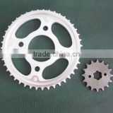 metal motorcycle chain sprocket gear as unique motorcycle accessories