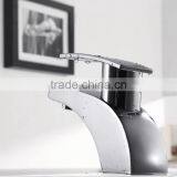Bathroom Deck Mounted Brass Wash Basin Faucet thumbnail-1