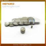 2 5 20 60 100 Micron Porous Stainless Steel 316L SS Sinter Filter Disc thumbnail-2