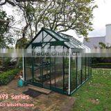 Convincing Zone 4mm Tempered Safety Glass Summer House With Aluminium Frame and Base thumbnail-1