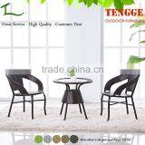 TG-8070 3 Pieces Outdoor Rattan Cheap Tables and Chairs for Sale thumbnail-1