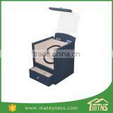 2+4 Automatic Rotation Leather AC/DC & Battery Operated China Watch Winder Box thumbnail-1