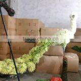 New Design of Customized Artificial Topiary Topiary Frame Peacock thumbnail-3