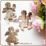 Angel Series of Natural Flowered Bark Engraving thumbnail-3