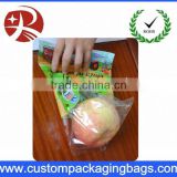 Bottom Gusset Fruit Packaging Bags Zipper Close Custom Made for Farm