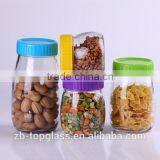 Airtight Plastic Lid Glass Storage Jar thumbnail-1