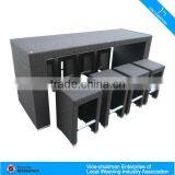 Outdoor Cheap Bistro Stools and Bar Table Set thumbnail-5