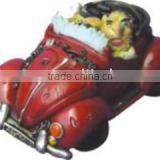 Factory Directly Polyresin Red Cars Model thumbnail-1
