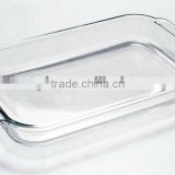 3L Pyrex High Borosilicate Glass Bake plate, Rectangular plate