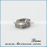 Wholesale Fashion Hot Sale Heart Shape Micro Pave Earring With cz Stone thumbnail-1