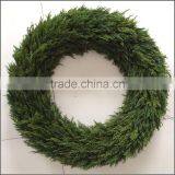 Natural Preserved Cypress Wreath Preserved Pinus Wreath thumbnail-1