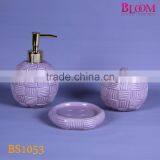 Purple Bathroom Accessories,wholesale Bathroom Set thumbnail-1