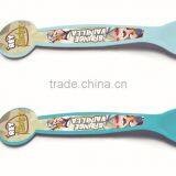 SMETA 4 Pillars Factory Sale Colorful Hard Plastic Spoon For Promotion thumbnail-2