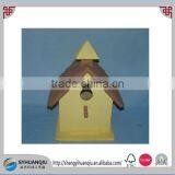 Wooden Bird Cage to Hang on the Tree for One Bird thumbnail-3