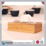 Unfinished Hotel Bar Home Industrial Use Wooden Tissue Box CN thumbnail-1