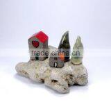 Little Village Sculpture , Rustic Home Decor , Beach Houses thumbnail-1