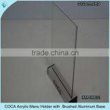 Acrylic Hot Bend Desk Menu Holder thumbnail-5