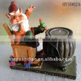 Dwarf and Candle Holder Christmas Decoration thumbnail-1