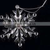 Acrylic Crystal Snowflake Pendant With Snowflake Ornament thumbnail-3
