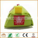 Tarpaulin Name Tag Small Pencil Case Pouch (Lime Green) thumbnail-3